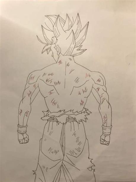 Cómo dibujar A Goku Limit Breaker 】 Paso a Paso Muy Fácil 2023 - Dibuja  Fácil