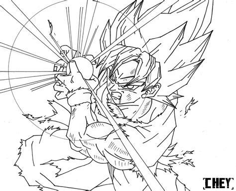 Goku Ssj Kamehameha! [Lineart] by cheygipe on DeviantArt: Aprender a Dibujar Fácil con este Paso a Paso, dibujos de A Goku Ssj Haciendo El Kamehameha, como dibujar A Goku Ssj Haciendo El Kamehameha paso a paso para colorear