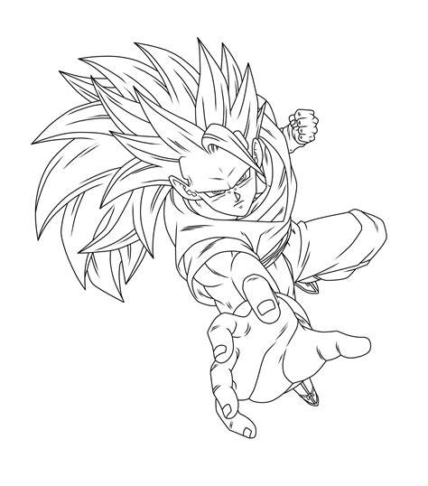 Goku para colorear ssj - Imagui: Aprender a Dibujar Fácil con este Paso a Paso, dibujos de A Gotenks Ssj3, como dibujar A Gotenks Ssj3 paso a paso para colorear