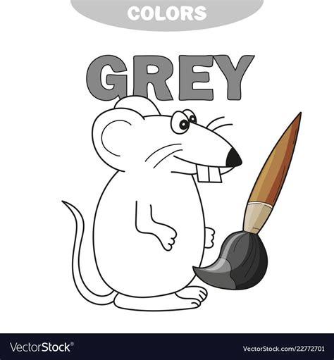 Learn the color gray - things that are gray color vector: Aprender como Dibujar y Colorear Fácil con este Paso a Paso, dibujos de A Gray, como dibujar A Gray para colorear e imprimir