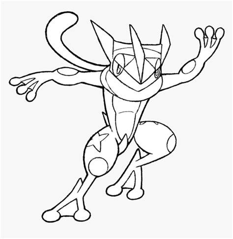 Greninja Pokemon Coloring Page - Pokemon Greninja Para: Aprender como Dibujar Fácil, dibujos de A Greninja, como dibujar A Greninja paso a paso para colorear