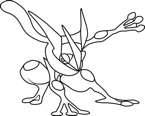 Dibujos de Greninja Pokemon para Colorear. Pintar e: Aprende como Dibujar y Colorear Fácil con este Paso a Paso, dibujos de A Greninja, como dibujar A Greninja para colorear