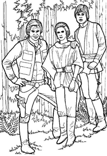 Star Wars La Guerra de las Galaxias スターウォーズ: Dibujar y Colorear Fácil, dibujos de A Han Solo, como dibujar A Han Solo paso a paso para colorear