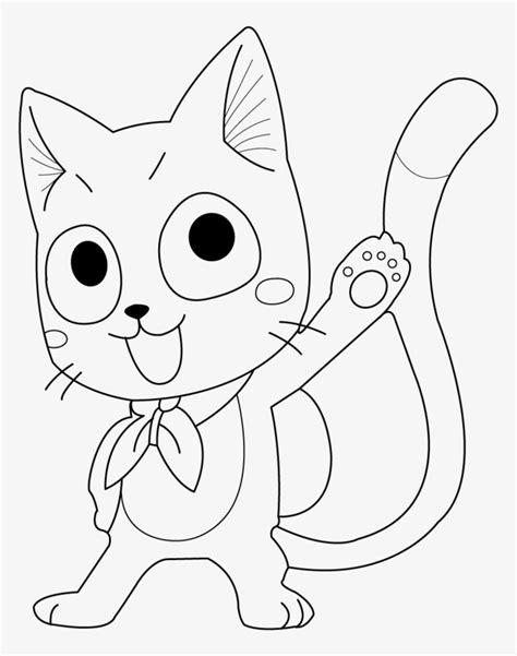 Coloring pages Fairy Tail. Print Free Anime Characters: Aprender a Dibujar y Colorear Fácil con este Paso a Paso, dibujos de A Happy Fairy Tail, como dibujar A Happy Fairy Tail paso a paso para colorear