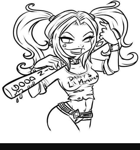Pin de Anna Shacon en local en 2020 | Dibujos. Dibujos: Dibujar y Colorear Fácil, dibujos de A Harley Quinn Suicide Squad, como dibujar A Harley Quinn Suicide Squad para colorear