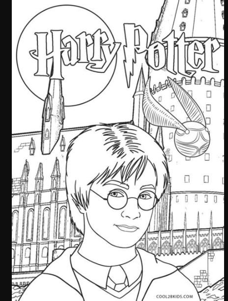 Dibujos de Harry Potter para colorear - Páginas para: Aprende a Dibujar y Colorear Fácil, dibujos de A Harry Potter Anime, como dibujar A Harry Potter Anime para colorear e imprimir