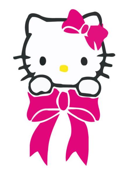 Cómo dibujar A Hello Kitty En La Pared 】 Paso a Paso Muy Fácil 2023 -  Dibuja Fácil