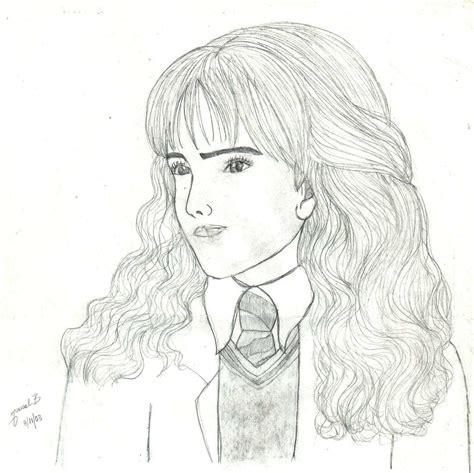 Hermione Granger | Este es el 3° dibujo de la era marisol: Aprende a Dibujar Fácil, dibujos de A Hermione Granger Realista, como dibujar A Hermione Granger Realista para colorear