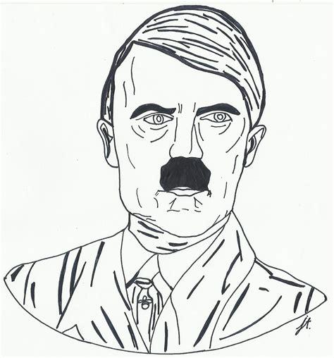 IMAGENES Y DIBUJOS PARA COLOREAR: IMAGEN: PARA COLOREAR DE: Aprender como Dibujar Fácil, dibujos de A Hitler, como dibujar A Hitler paso a paso para colorear
