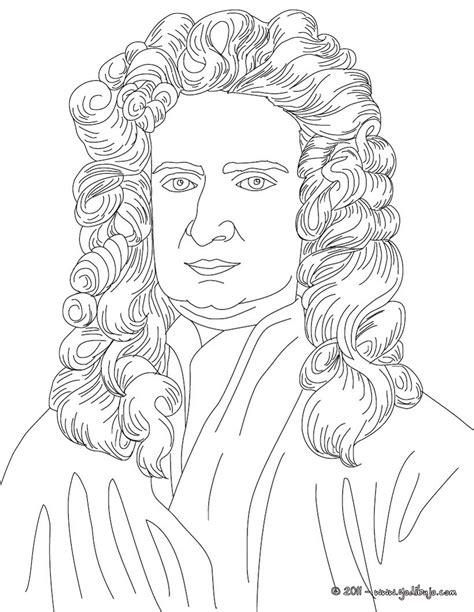 Dibujos para colorear isaac newton - es.hellokids.com: Aprende a Dibujar Fácil con este Paso a Paso, dibujos de A Isaac Newton, como dibujar A Isaac Newton para colorear