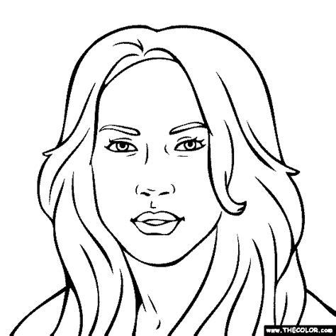 Famous Actress Coloring Pages | Page 1: Dibujar Fácil con este Paso a Paso, dibujos de A Jennifer Lawrence, como dibujar A Jennifer Lawrence paso a paso para colorear