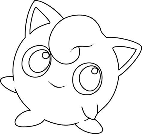 Dibujos de Pokémon para colorear - Colorear24.com: Dibujar y Colorear Fácil, dibujos de A Jigglypuff, como dibujar A Jigglypuff para colorear