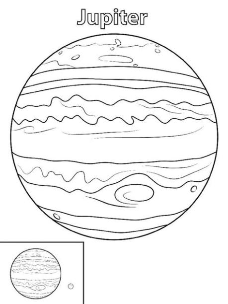 Jupiter planet coloring pages | Planeta júpiter. Páginas: Dibujar Fácil con este Paso a Paso, dibujos de A Jupiter, como dibujar A Jupiter paso a paso para colorear