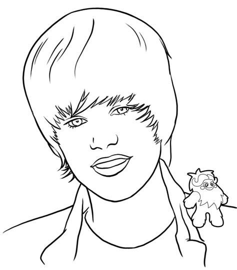Justin Bieber #30 (Persona famosa) – Páginas para colorear: Dibujar y Colorear Fácil con este Paso a Paso, dibujos de A Justin Bieber, como dibujar A Justin Bieber para colorear