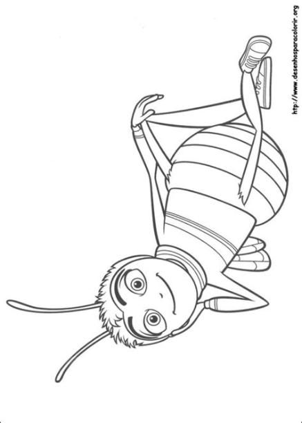 Bee Movie para colorir: Dibujar y Colorear Fácil con este Paso a Paso, dibujos de A Killer Bee, como dibujar A Killer Bee para colorear