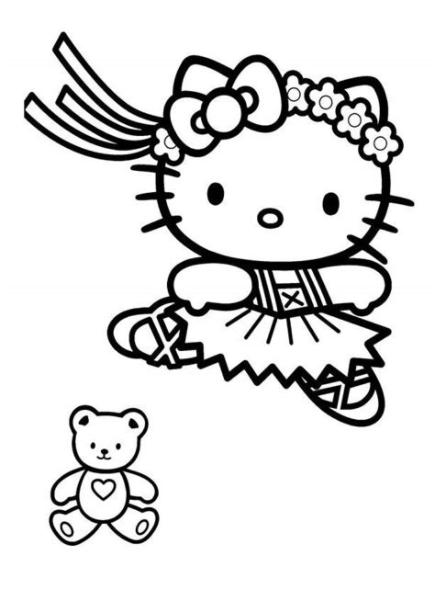 Fabulosas imágenes de Hello Kitty para colorear con los: Dibujar Fácil con este Paso a Paso, dibujos de A Kitty, como dibujar A Kitty para colorear e imprimir