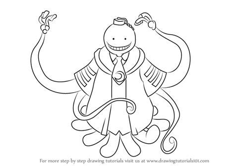 How to Draw Koro-Sensei from Assassination Classroom: Aprender como Dibujar Fácil, dibujos de A Koro Sensei, como dibujar A Koro Sensei para colorear