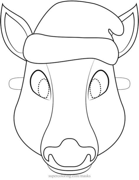 17 Máscaras de Navidad para imprimir y colorear: Aprender como Dibujar Fácil, dibujos de A La Mascara, como dibujar A La Mascara para colorear e imprimir