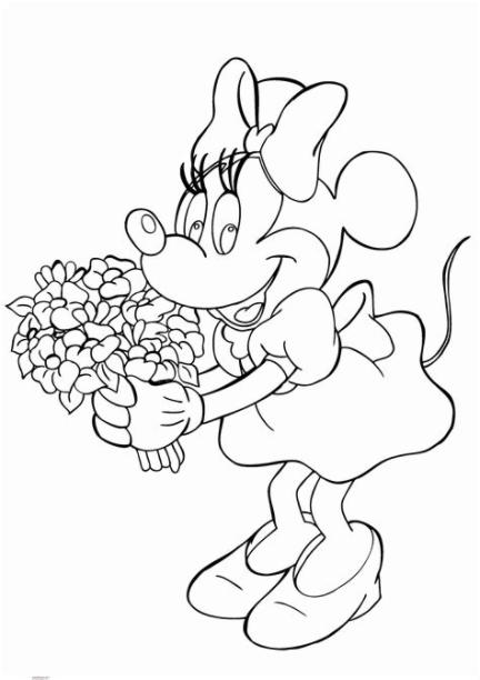Dibujos de Minnie para colorear: Dibujar Fácil con este Paso a Paso, dibujos de A La Minnie, como dibujar A La Minnie para colorear