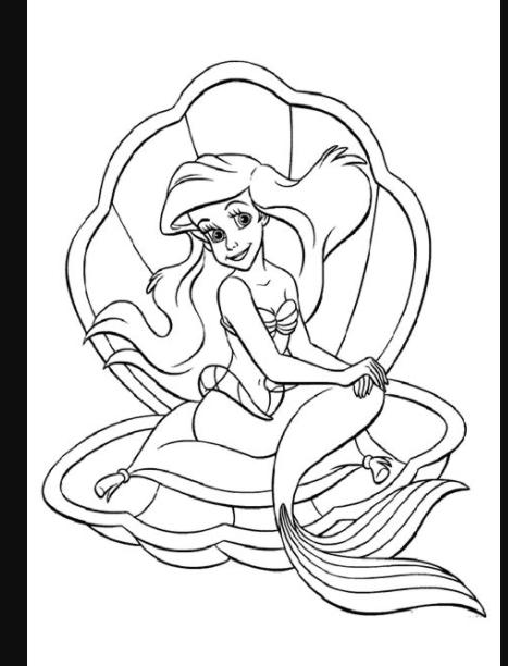 Dibujos Para Colorear De La Sirenita Ariel Bebe - Consejos: Aprende a Dibujar y Colorear Fácil con este Paso a Paso, dibujos de A La Sirenita Ariel, como dibujar A La Sirenita Ariel para colorear