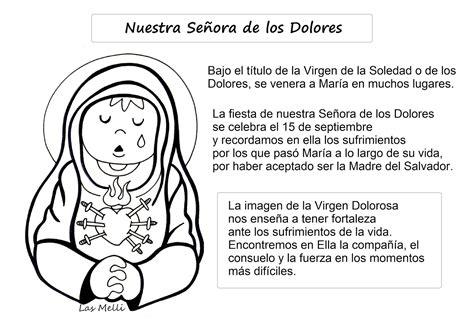 La Catequesis (El blog de Sandra): Recursos Catequesis: Dibujar Fácil, dibujos de A La Virgen De Los Dolores, como dibujar A La Virgen De Los Dolores paso a paso para colorear