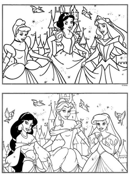 Imágenes de Princesas Disney para colorear. - Ideas y: Aprender como Dibujar Fácil, dibujos de A Las Princesas, como dibujar A Las Princesas paso a paso para colorear