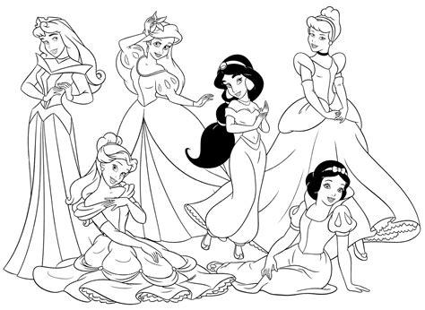 Dibujos de Princesas Disney para colorear e imprimir gratis: Aprender a Dibujar y Colorear Fácil con este Paso a Paso, dibujos de A Las Princesas De Disney, como dibujar A Las Princesas De Disney paso a paso para colorear