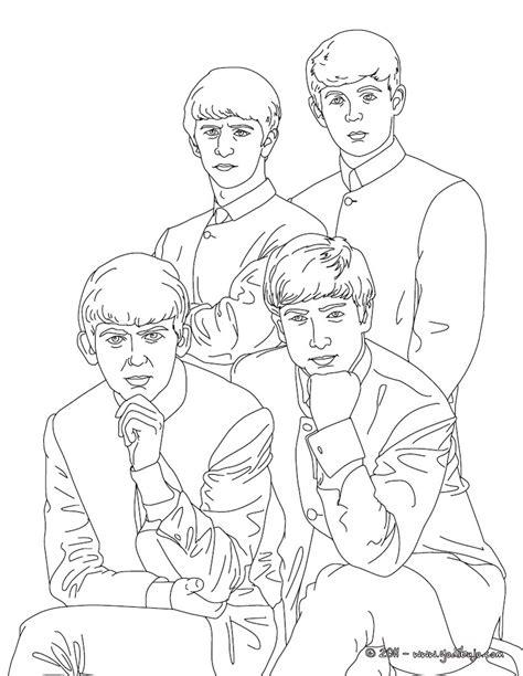 The Beatles para pintar | Colorear imágenes: Dibujar Fácil, dibujos de A Los Beatles, como dibujar A Los Beatles para colorear