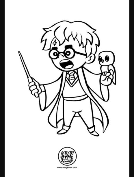 Dibujos De Harry Potter Para Colorear - Para Colorear: Dibujar Fácil con este Paso a Paso, dibujos de A Los Personajes De Harry Potter, como dibujar A Los Personajes De Harry Potter para colorear