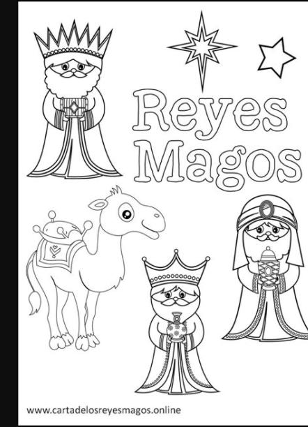 Cómo dibujar A Los Reyes Magos Para Niños 】 Paso a Paso Muy Fácil 2023 - Dibuja  Fácil
