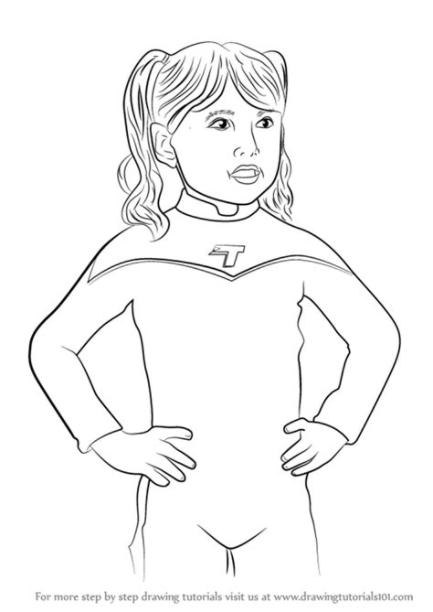 Learn How to Draw Chloe Thunderman from The Thundermans: Dibujar Fácil, dibujos de A Los Thundermans, como dibujar A Los Thundermans para colorear