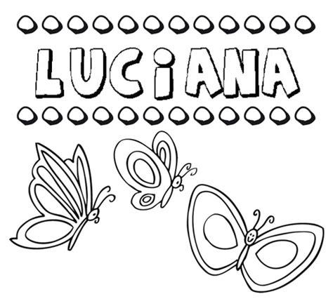 Luciana: dibujos de los nombres para colorear. pintar e: Dibujar Fácil con este Paso a Paso, dibujos de A Lucian, como dibujar A Lucian para colorear e imprimir