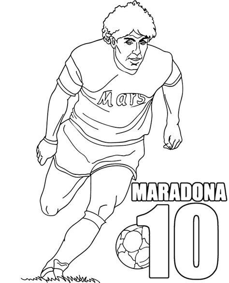 Maradona Coloring Pages - Coloring Home: Dibujar Fácil, dibujos de A Maradona, como dibujar A Maradona paso a paso para colorear