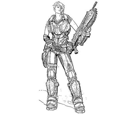 Imagenes De Gears Of War 3 Para Dibujar - wallpaper quotes: Dibujar Fácil, dibujos de A Marcus Fenix, como dibujar A Marcus Fenix paso a paso para colorear