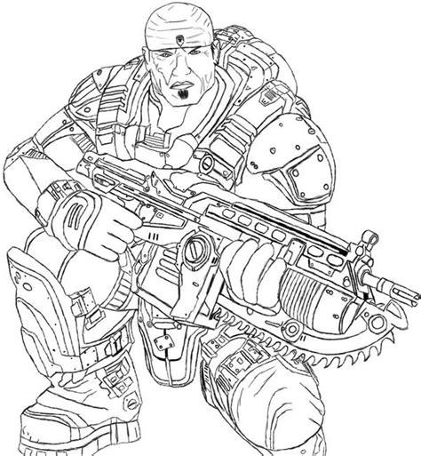 Dibujos De Gears Of War Para Colorear / Gears Of War 2: Aprende a Dibujar y Colorear Fácil con este Paso a Paso, dibujos de A Marcus Fenix, como dibujar A Marcus Fenix para colorear