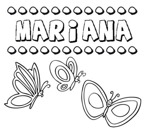 Mariana: origen y significado del nombre para niña Mariana: Aprende como Dibujar y Colorear Fácil con este Paso a Paso, dibujos de A Mariana, como dibujar A Mariana para colorear