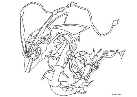 Pages à Colorier De Dessin Mega Rayquaza Sketch Coloring Page: Dibujar y Colorear Fácil con este Paso a Paso, dibujos de A Mega Rayquaza, como dibujar A Mega Rayquaza paso a paso para colorear