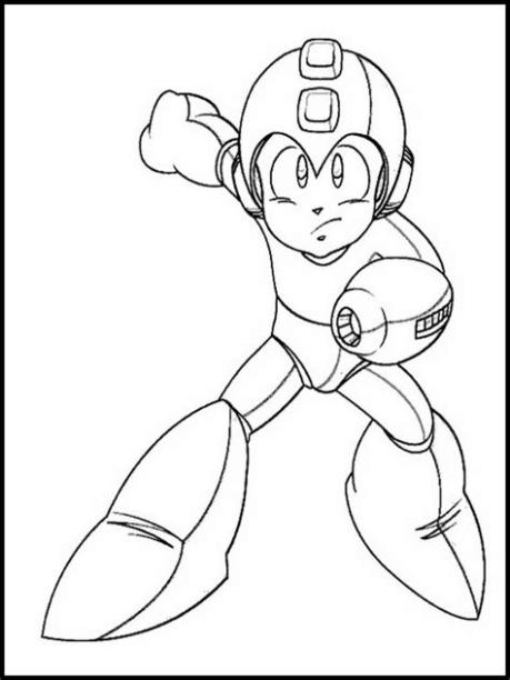 Dibujos Faciles para Dibujar Mega Man 2: Dibujar y Colorear Fácil, dibujos de A Megaman, como dibujar A Megaman paso a paso para colorear