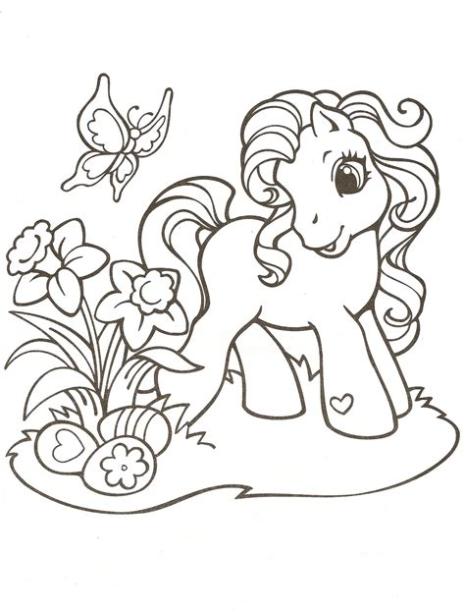 Mi pequeño Pony para colorear | Dibujos Para Colorear: Aprender a Dibujar y Colorear Fácil con este Paso a Paso, dibujos de A Mi Pequeño Pony, como dibujar A Mi Pequeño Pony paso a paso para colorear