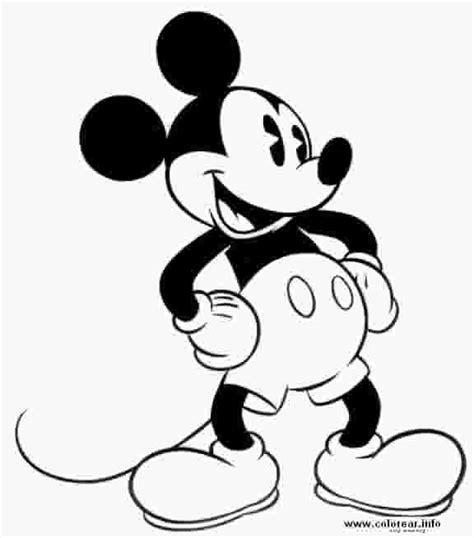 Pinto Dibujos: Mickey Mouse antiguo para colorear: Dibujar Fácil, dibujos de A Mickey Mouse Antiguo, como dibujar A Mickey Mouse Antiguo paso a paso para colorear