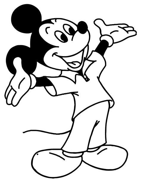 Páginas para colorear originales Original coloring pages: Aprender como Dibujar y Colorear Fácil, dibujos de A Mickey Mouse En Paint, como dibujar A Mickey Mouse En Paint para colorear e imprimir