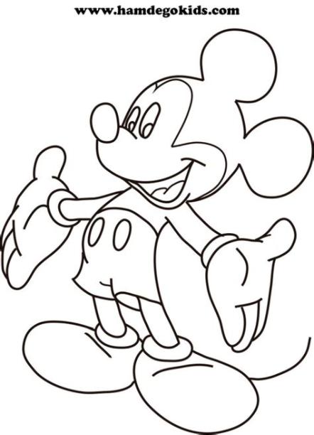 Imagem Selecionada Pilihan Mickey Mouse Para Colorear: Dibujar Fácil, dibujos de A Mickey Mouse Entero, como dibujar A Mickey Mouse Entero para colorear