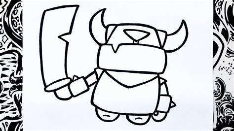 como dibujar a mini pekka | how to draw mini pekka | como: Dibujar Fácil, dibujos de A Mini Pekka, como dibujar A Mini Pekka para colorear