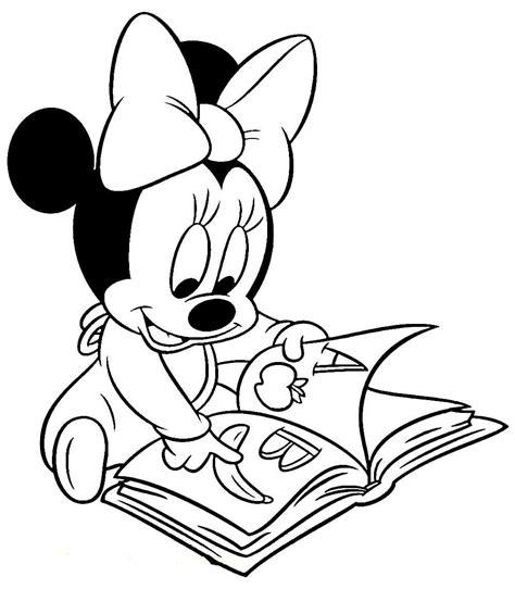 Dibujos de Minnie Mouse para colorear para niños: Dibujar Fácil con este Paso a Paso, dibujos de A Minnie Bebe, como dibujar A Minnie Bebe paso a paso para colorear