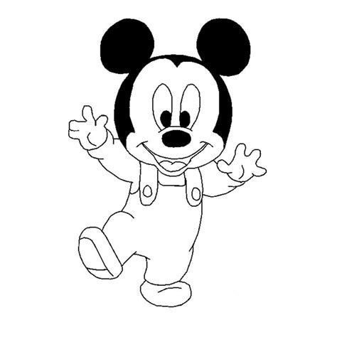 figuras de mickey mouse para imprimir | Mickey para pintar: Dibujar y Colorear Fácil con este Paso a Paso, dibujos de A Minnie Mouse Bebe, como dibujar A Minnie Mouse Bebe para colorear