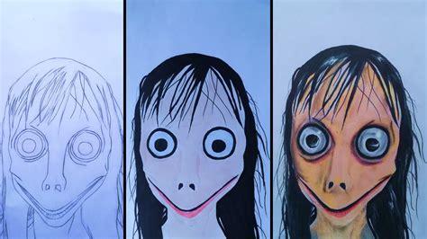 Imagenes De Anime Para Dibujar De Terror: Dibujar y Colorear Fácil, dibujos de A Momo De Terror, como dibujar A Momo De Terror paso a paso para colorear