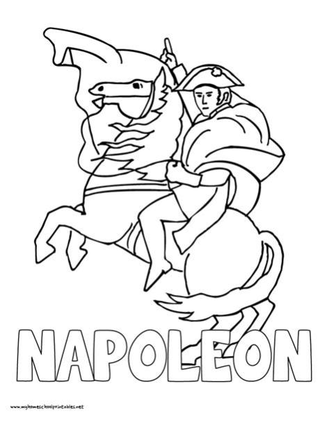 History Coloring Pages – Volume 4 | Napoleón bonaparte: Dibujar Fácil con este Paso a Paso, dibujos de A Napoleon Bonaparte, como dibujar A Napoleon Bonaparte para colorear