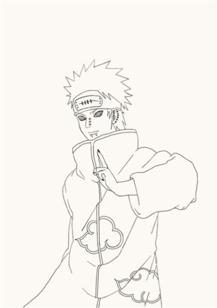 Dibujos Para Dibujar Naruto - Dibujos Para Dibujar: Dibujar Fácil con este Paso a Paso, dibujos de A Naruto En Paint, como dibujar A Naruto En Paint paso a paso para colorear