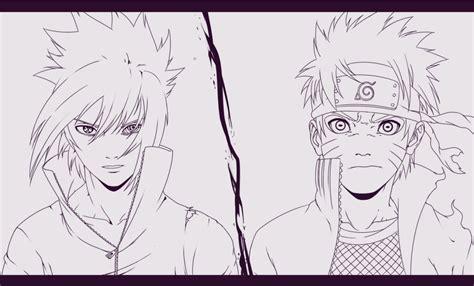 Imagenes Para Colorear De Naruto Vs Sasuke - Impresion: Aprende como Dibujar Fácil con este Paso a Paso, dibujos de A Naruto Y Sasuke, como dibujar A Naruto Y Sasuke para colorear