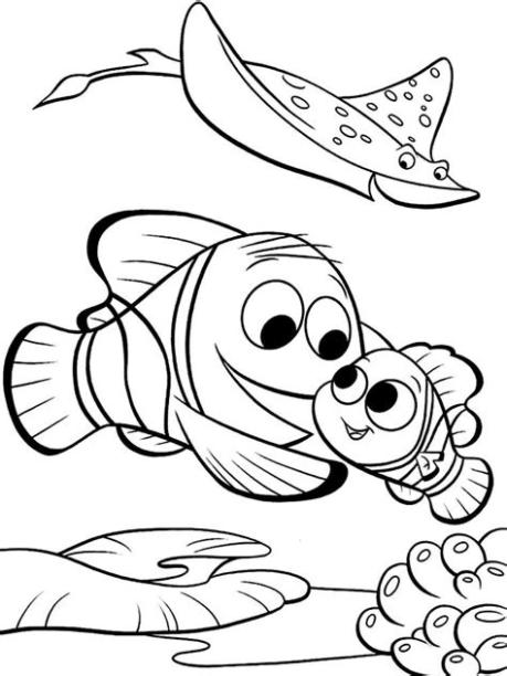 Buscando a nemo para colorear e imprimir: Aprender a Dibujar Fácil, dibujos de A Nemo Y Dory, como dibujar A Nemo Y Dory para colorear e imprimir